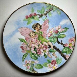 The Apple Blossom Fairy Collectible Plate